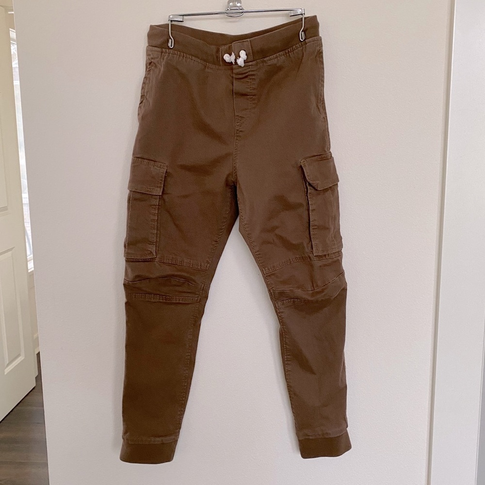 H&M cognac colored joggers Boys 12